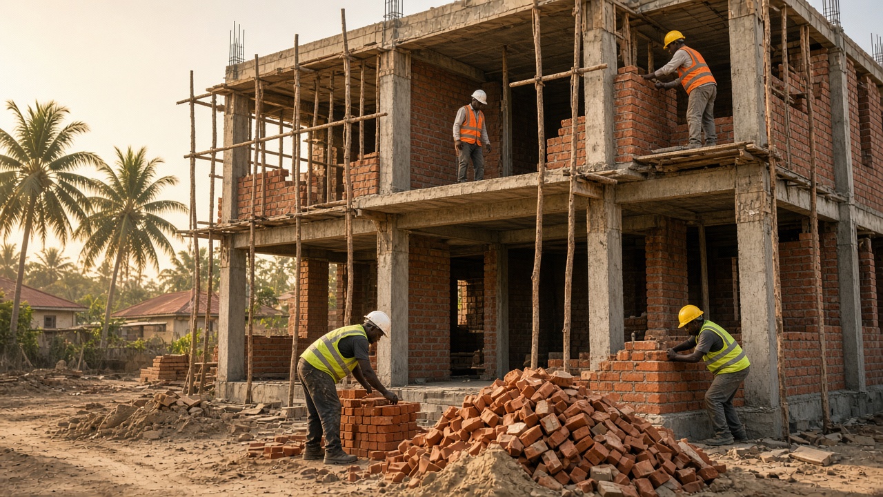 Construction in Dar es Salaam